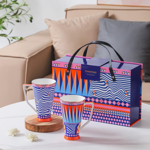 European Style Light Luxury <b>Bone</b> <b>China</b> 520ml Coffee & <b>Tea</b> Cup Gift Box <b>Set</b> with Durable Design for Party & Cafe Use - Product Image 4