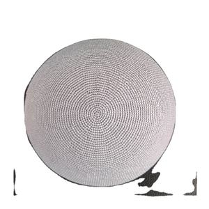 Topi kaippah rajut warna-warni buatan tangan Kippot Judaica kado pernikahan Yarmulke harian untuk hadiah - Product Image 3