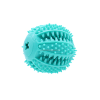 Boule en caoutchouc élastique de décompression d'usine dents pour animaux de compagnie nettoyage des dents meulage fuite balle alimentaire jouet pour chien pour mâcheurs agressifs