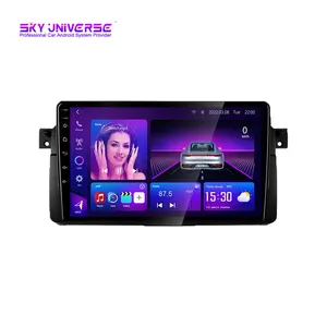 9 inch Radio HD touchscreen Android 11 for 1998-2006 BMW 3 Series X35 E46 GPS Navigation System with WIFI USB Mirror Link DSP