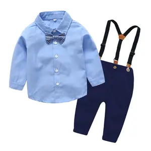 Trẻ Sơ Sinh Mùa Thu Boutique Toddler Kids Bé Trai Quần Áo