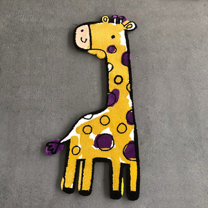 Alfombra personalizada negra de Anime 3D, alfombra para juegos de perros, logotipo personalizado, nuevo patrón, Alfombra de Animal bonito, alfombra para guardería, sala de estar, dormitorio - Product Image 4