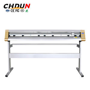 Machine de découpe de vinyle à moteur pas à pas de haute précision avec fonction de contour de positionnement laser de 160 cm, film PVC, autocollant HTV - Product Image 1