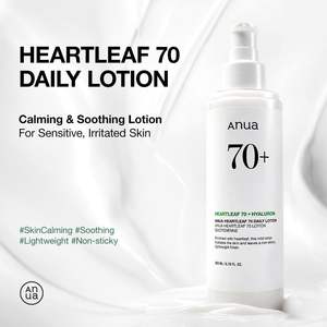Loción Diaria Anua Heartleaf 70 200ml, Humectante con Ácido Hialurónico para Piel Sensible, Cuidado Facial Ligero - Product Image 2