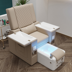 Sillón de Pedicura Spa de Lujo Eléctrico Reclinable con Lavamanos Equipo de Alta Gama para Salón de Uñas - Product Image 3