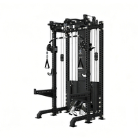 Rack de musculation commercial pliable en métal, équipement de fitness multifonctionnel dynamique 2-en-1 Peak