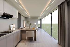 WE Villas et maisons capsule en acier léger préfabriquées modulaires imperméables modernes pour les vacances en plein air à vendre - Product Image 6