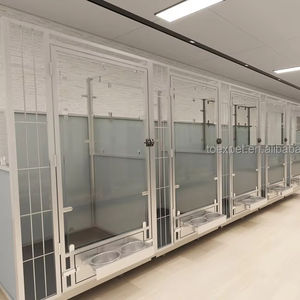 กรงสุนัข304ทำจากพีวีซีแบบทึบมีช่องระบายน้ำด้านหน้าทำจากกระจก - Product Image 2