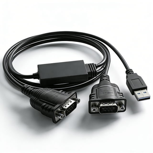 Guannanzhou YH-U2DB92 USB 2 Serial Port Cable Industrial Use Plug Play No Driver Needed One-to-Two Windows Linux Dos Multi