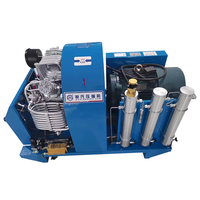BX800PL Baosair kompresor udara, 4500Psi 300bar kompresor Scuba PCP