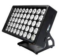 Foco LED RGBW con Modo Dimmer, 45x15w, Luz Estroboscópica Impermeable IP67, Proyector de Color para Escenarios y Edificios