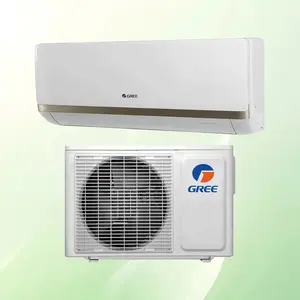 Gree Bora Tipo dividido montado en la pared 1.5hp 2hp 1Ton Acondicionadores de aire Mini Unidad de CA Refrigeración de frecuencia fija Solo R410A Climatización