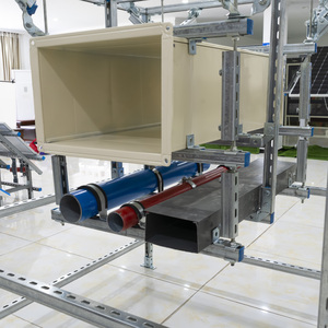 40*40*5 2 lỗ rãnh mạ L kết nối chống động đất địa chấn thép Góc góc khung - Product Image 6