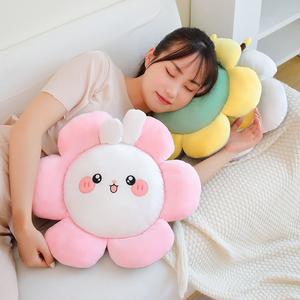 Peluche de Felpa con Diseño de Cara Sonriente en Forma de Flor, Ultra Suave y Esponjoso, Juguete de Peluche <span class=keywords><strong>para</strong></span> <span class=keywords><strong>Novia</strong></span> - Product Image 4