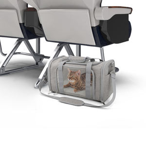 Kedi taşıyıcılar köpek taşıyıcı evcil hayvan taşıyıcı küçük orta kediler köpekler için yavru 15 Lbs <span class=keywords><strong>TSA</strong></span> havayolu onaylı - Product Image 3
