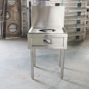 Chiến Thắng Nhà Bếp 1-Burner Kwali Phạm Vi <span class=keywords><strong>Mee</strong></span> Gian Hàng Gas Stovetop Thép Không Gỉ Cho Malaysia Indonesia Khách Sạn Nguồn Cung Cấp Nhà Bếp - Product Image 5