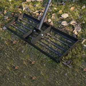 New Arrival Level bãi cỏ công cụ 30 "x 10" xách tay có thể tháo rời bãi cỏ san lấp mặt bằng Rake cho vườn - Product Image 6