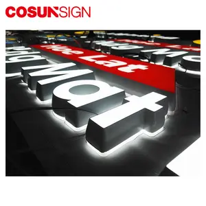 Cosunsign定制墙壁大亚克力信批发深圳