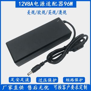 จิงรุยอัน 12V 8A อะแดปเตอร์แปลงไฟแบบสวิตชิ่งเอาต์พุตเดี่ยวสำหรับจอภาพไฟ LED แถบแสงระบายความร้อนตามธรรมชาติป้องกันกระแสเกิน - Product Image 5
