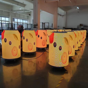 Tùy chỉnh linh hoạt tường nước giải khát có thể định hình Màn hình <span class=keywords><strong>LED</strong></span> HD Sáng Tạo Kim Cương cây tam giác vòng có thể dẫn hiển thị - Product Image 2
