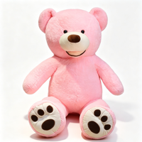 Peluche géante promotionnelle en gros, grande coque de peluche semi-finie non rembourrée pour cadeaux et jouets