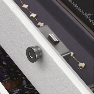 Modern Steel Furniture <b>Lock</b> with Fingerprint Unlock Easy Installation <b>for</b> Shoe Cabinet Wardrobe Supermarket Villa Doors - Product Image 6