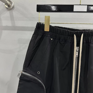 उच्च गुणवत्ता <span class=keywords><strong>24</strong></span> "आकस्मिक कार्गो पैंट नई डार्क रो शैली पांच-चौथाई बहु-ज़िप फैशनेबल हिप हॉप डिजाइन मध्य कमर के साथ - Product Image 2