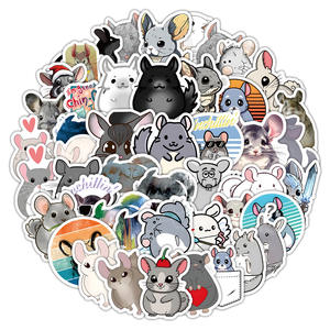 Autocollants décoratifs imperméables en PVC ZY3701X, 60 pièces, dessins animés <span class=keywords><strong>Totoro</strong></span>, graffiti pour tasse, guitare, ordinateur portable, bagages, décoration de la maison - Product Image 2