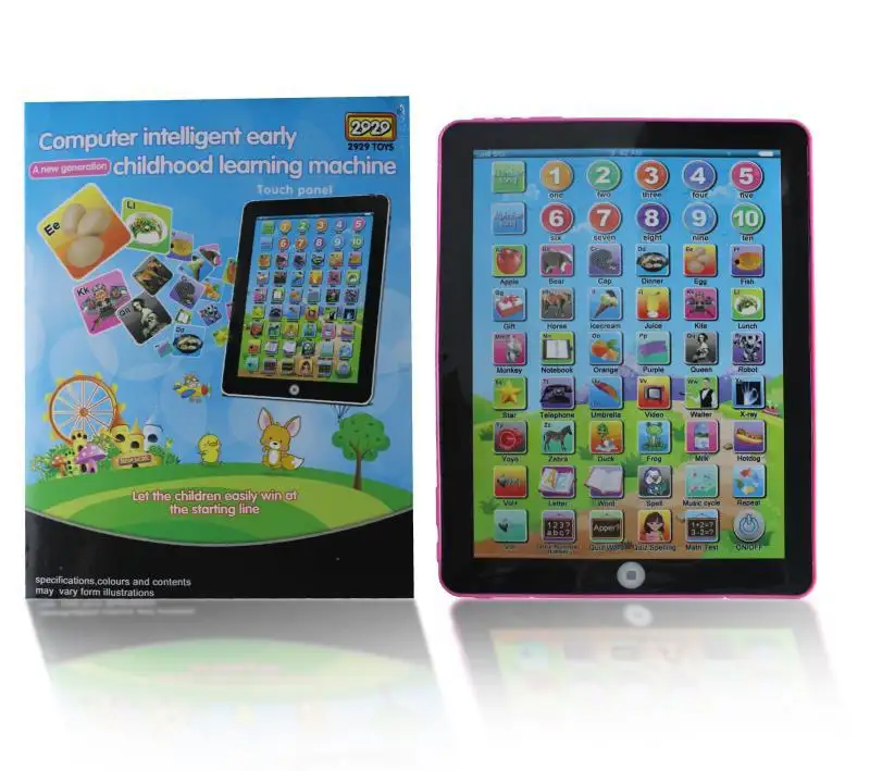 Обучающий планшет ABC для малышей, обучающий буквы, цифры и музыка, раннее обучающее устройство для детей