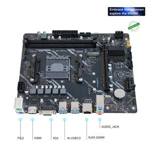 潘德尔新AM4主板套件适用于电脑游戏AMD Ryzen 7 3700X B450主板支持64GB最大内存新台式机组合 - Product Image 5