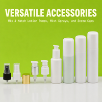 Flacon pompe cosmétique en plastique PET de 150 ml, étiquette privée personnalisée, flacon de lotion pour le corps, flacon de toner pour le visage, emballage de nettoyant avec bouchon