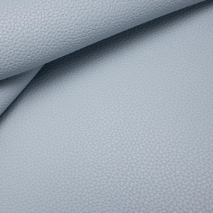 Umweltfreundliches Großhandelsprodukt: 2,0 mm superelastisches Litschi-Muster doppelseitiges PVC-Leder mit gleichfarbiger Unterseite für Gepäckzubehör - Product Image 1