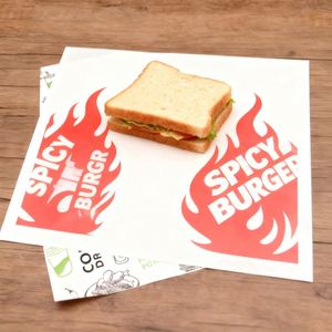 Eco-Friendly Greaseproof Coated <b>Paper</b> <b>Food</b> Wrapper for Bread Sandwiches Rice Balls Wax <b>Paper</b> - Product Image 5