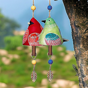 Bonitos carillones de viento de cerámica para exteriores, carillón de viento conmemorativo con tonos melódicos relajantes, jardín, Patio, balcón, decoración del hogar - Product Image 2