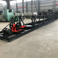 Machine de tamisage oscillante horizontale à mouvement plan pour la séparation des agrégats et du sable destinés aux travaux de construction
