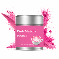 OEM Natuurlijke Roze Fruitmix Poeder Rode Biet Dragon Fruit Hibiscus Gemengde Roze Matcha voor Gebruik in Voedsel en Drank Ingrediënten