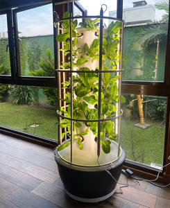 Système de tour hydroponique Lyine Tour hydroponique verticale 96 plantes Système de culture de tour hydroponique avec lumière LED - Product Image 3