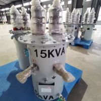 Transformateur immergé dans l'huile 25 kVA 30 kVA 50 kVA 75 kVA 333 kVA monophasé 50/60 Hz, entrée 6,6 kV/11 kV, sortie 480 V/400 V, bobine toroïdale
