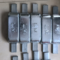 Usine bonne qualité 99.99% Pipeline prévention de la rouille coulée Anode de zinc prix magnésium aluminium alliage de zinc anode sacrificielle