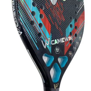 SUNWAVE Camewin 3K Holo graphischer Strand tennis schläger Voll carbon rahmen Feminino Masculina Kit Unhöfliche Oberflächen behandlung - Product Image 6