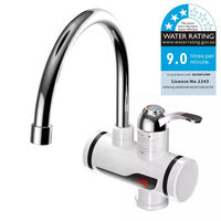 Robinet chauffe-eau électrique à chauffage rapide 3S, robinet de cuisine instantané avec affichage numérique LED, moderne, à poignée unique
