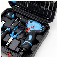 Kit de combinaison de perceuse sans fil Portable 12V perceuse à batterie sans fil industrielle à domicile avec ensemble d'outils de boîte à outils