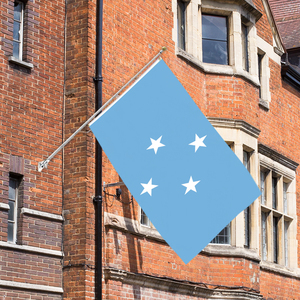 Bandera <span class=keywords><strong>DE</strong></span> LOS Estados Federados <span class=keywords><strong>de</strong></span> Micronesia <span class=keywords><strong>de</strong></span> una sola cara impresa personalizada <span class=keywords><strong>de</strong></span> 3x5 pies, personalizable para todas las pancartas nacionales y banderas <span class=keywords><strong>de</strong></span> visualización - Product Image 5