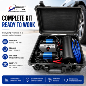 Compresseur d'air numérique portable <span class=keywords><strong>12</strong></span> <span class=keywords><strong>volts</strong></span> 120W, <span class=keywords><strong>gonfleur</strong></span> de pneus pour voiture tout-terrain, pression d'air 150psi - Product Image 1