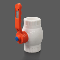 Robinet à bille PPR de qualité supérieure avec joint durable pour robinets à bille PPR en plastique et systèmes de robinetterie PPR fiables