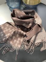 Écharpe en cachemire d'hiver pour femme, châle en cachemire arabe réversible de dubaï, vente en gros