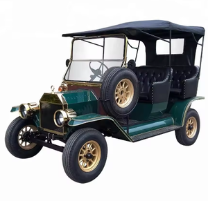 Carrito de Golf Clásico Retro de Dos Filas y 8 Asientos para 6 Personas, Modelo 2026, en Oferta, para Turismo - Product Image 3