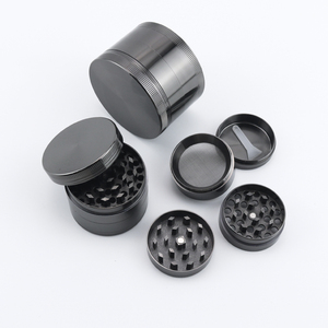 เครื่องบดเครื่องเทศโลหะแบบนูนเครื่องบดยาสูบกระดาษอุปกรณ์เสริมสำหรับเครื่องบดยาสูบสำหรับสมุนไพรสลักโลโก้ด้วยเลเซอร์ - Product Image 2