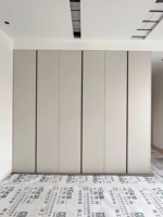 Armoire de chambre et de salon modulaire sur mesure avec éclairage LED, grande capacité, en bois MDF écologique, mobilier moderne pour la maison