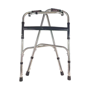 Ranxi Stainless Steel <b>Walker</b> Lightweight Foldable Walking Aid For Elderly Rehabilitation Training Assistance - Product Image 1